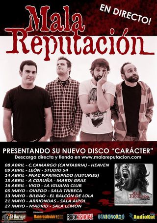 Próximo Concierto de Mala Reputación